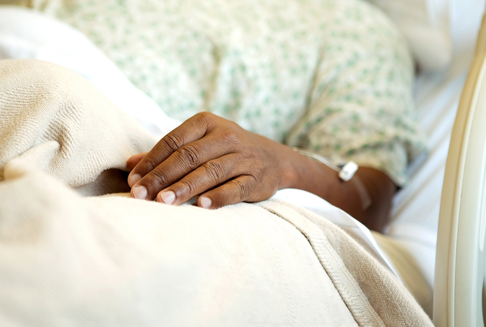 patient in bed
