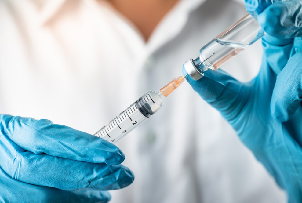 preparing vaccine