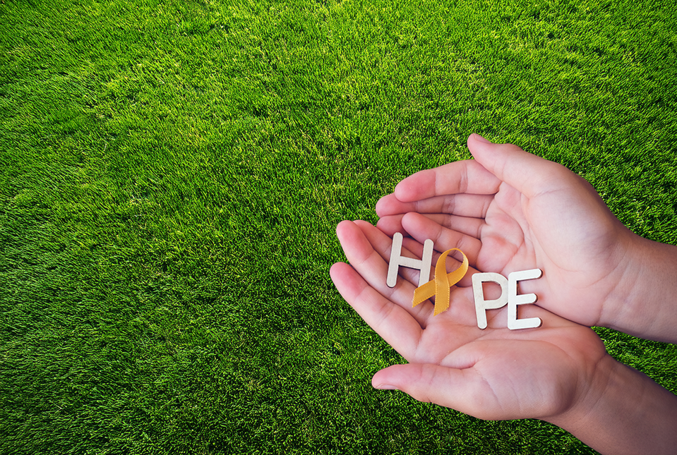 hands holding hope