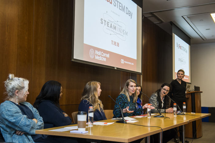 Big Red STEM Day all-female panel