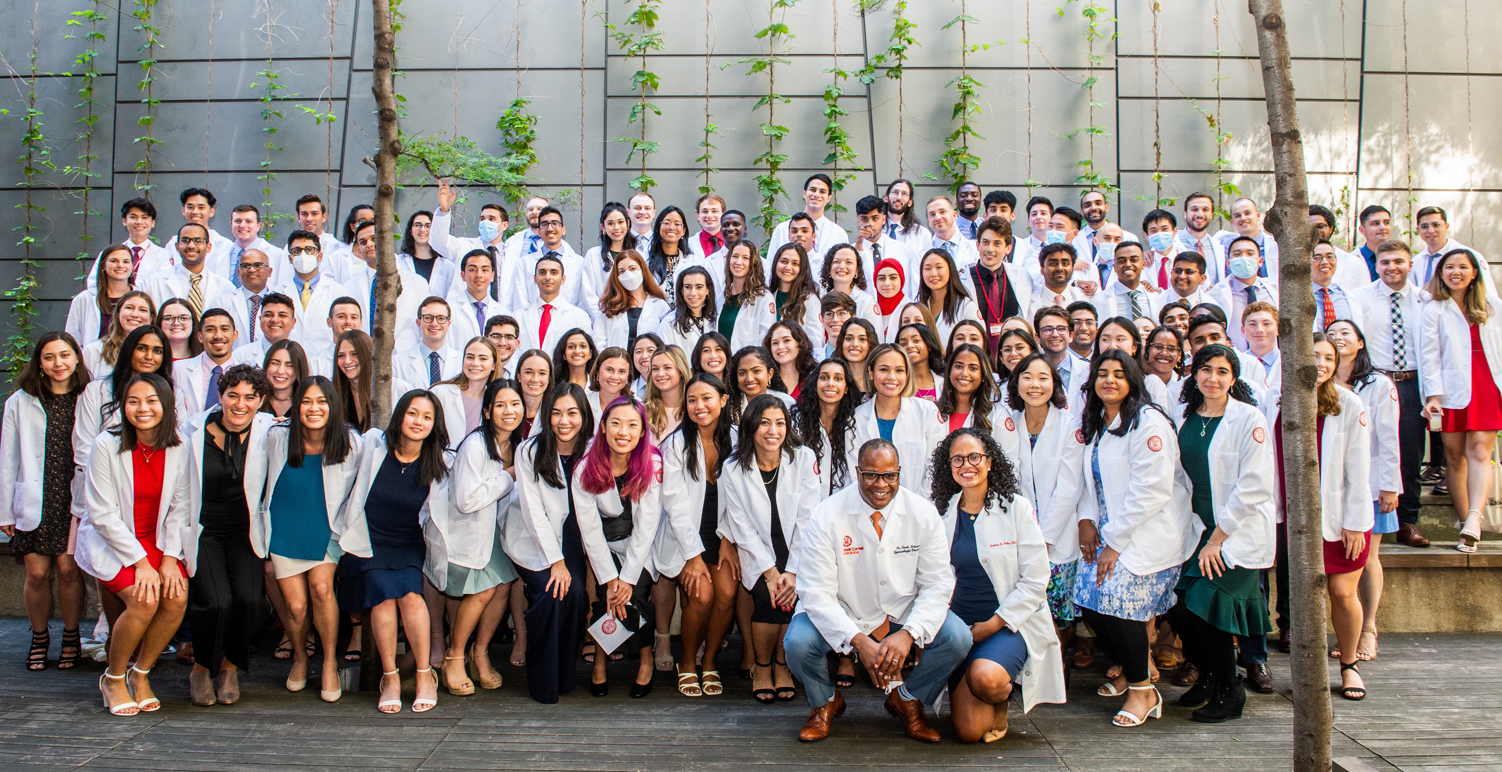 The Class of 2026 at Weill Cornell Medicine’s annual White Coat Ceremony on Aug. 16, 2022. All photos by Studio Brooke.